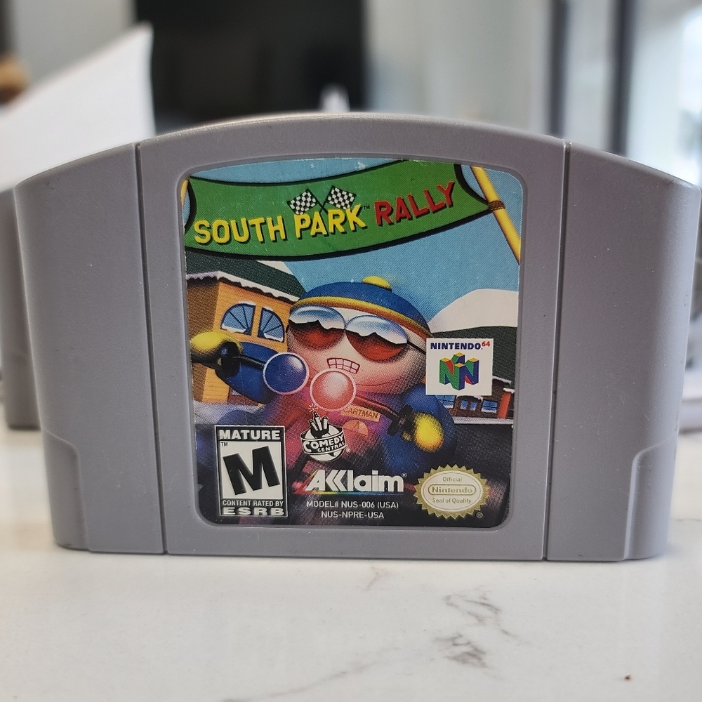 SOUTH Park Rally Nintendo 64 game